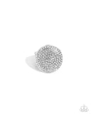 Studded Scout - White - Paparazzi Accessories