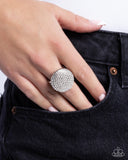 Studded Scout - White - Paparazzi Accessories