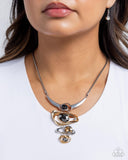Abundantly Abstract - Silver - Paparazzi Accessories