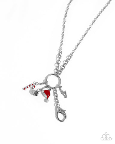 Christmas Cheer - Red - Paparazzi Accessories