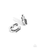 Warped Welcome - Silver - Paparazzi Accessories