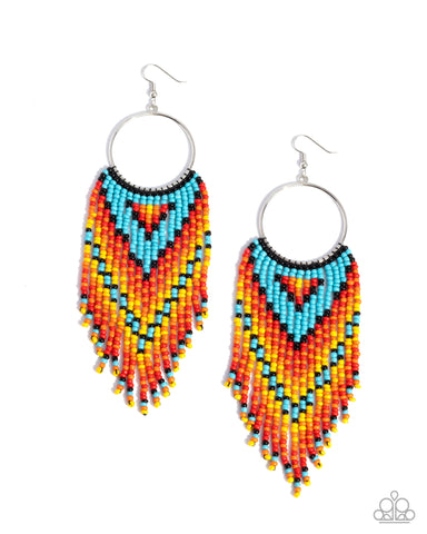 Waving the Banner - Multi - Paparazzi Accessories