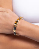 Acrylic Accent - Gold - Paparazzi Accessories