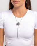 Threaded Tapestry - Silver - Paparazzi Accessories