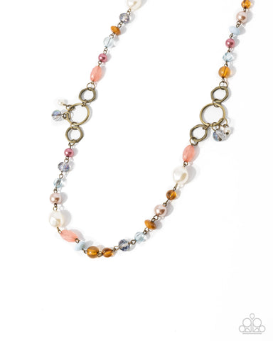 Eclectic Embrace - Brass - Paparazzi Accessories