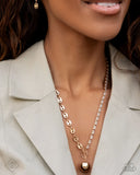 Tailored Token - Gold - Paparazzi Accessories