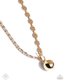 Tailored Token - Gold - Paparazzi Accessories