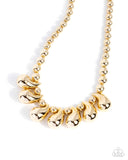 Raindrop Rebel - Gold - Paparazzi Accessories