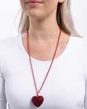 Smitten Sensation - Red - Paparazzi Accessories