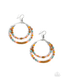 Audacious Arrangement - Orange - Paparazzi Accessories