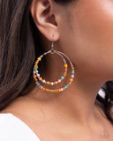 Audacious Arrangement - Orange - Paparazzi Accessories