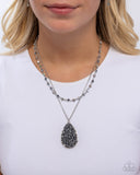 Druzy Delight - Silver - Paparazzi Accessories