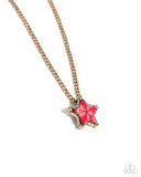 Lone Star Story - Red - Paparazzi Accessories