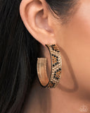 Cheetah Clique - Gold - Paparazzi Accessories