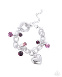 Seesaw Statement/Seesaw Shimmer - Purple - Paparazzi Accessories