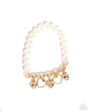Charming Competitor/Charming Candidate Complete Look - Gold - Paparazzi Accessories