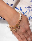 Charming Competitor/Charming Candidate Complete Look - Gold - Paparazzi Accessories