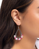 Pronged Pattern - Pink - Paparazzi Accessories