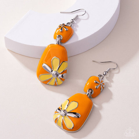Floral Familia - Orange - Paparazzi Accessories