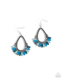 Pronged Pattern - Blue - Paparazzi Accessories