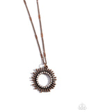 Fairytale Foil/Sunburst Surprise - Copper - Complete Look - Paparazzi Accessories