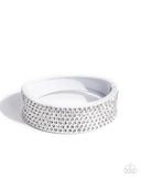 Sprinkling Studs - White - Paparazzi Accessories