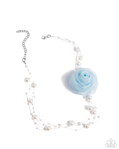 Delicate Debutante - Blue - Paparazzi Accessories
