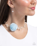 Delicate Debutante - Blue - Paparazzi Accessories