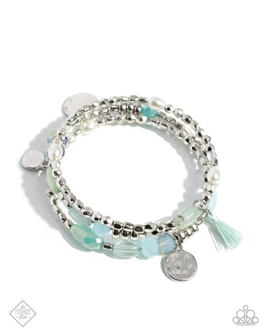 Refreshing Revel - Blue - Paparazzi Accessories