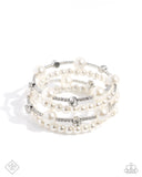 Adorably Amiable - White - Paparazzi Accessories