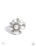 Friendly Flair - White - Paparazzi Accessories