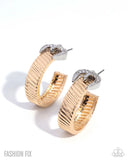Assured Accent - Gold - Paparazzi Accessories