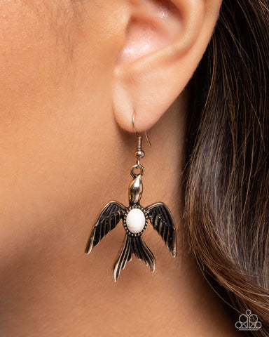 Soaring Stones - White - Paparazzi Accessories