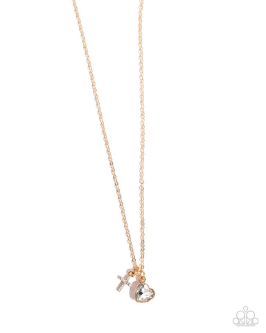 Blessed Brilliance - Gold - Paparazzi Accessories