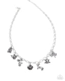 Storyteller Sheen - Silver - Paparazzi Accessories
