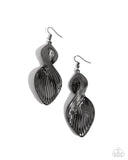 Skinny Spiral - Black - Paparazzi Accessories