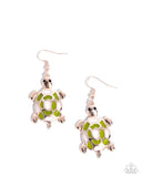 Turtle Theme - Rose Gold - Complete Look - Paparazz Accessories