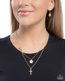 Eternal Embrace - Gold - Paparazzi Accessories