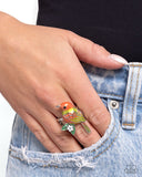 Nestled Nightingale - Yellow - Paparazzi Accessories