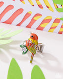 Nestled Nightingale - Yellow - Paparazzi Accessories