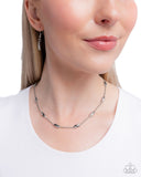 Cylindrical Chic - Silver - Paparazzi Accessories