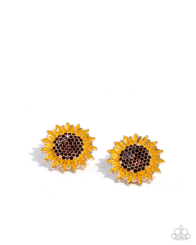 Blooming Beat - Brown - Paparazzi Accessories