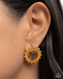 Blooming Beat - Brown - Paparazzi Accessories