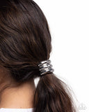 Crimped Celebrity - Silver - Paparazzi Accessories