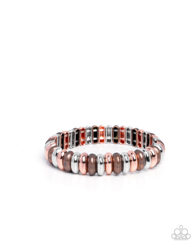 Multicolored Meeting - Copper - Paparazzi Accessories