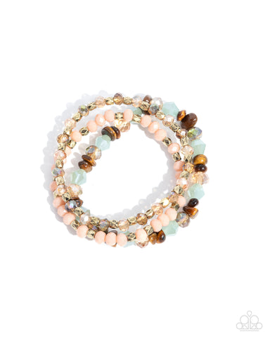 Flawless Facets - Brown - Paparazzi Accessories