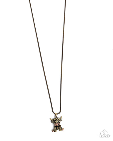 Highland Hero - Brass - Paparazzi Accessories