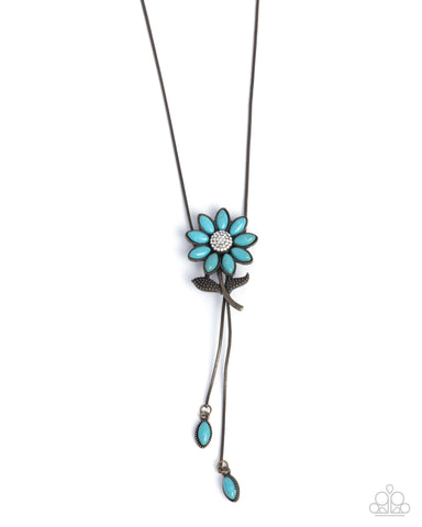 Floral Fidelity - Brass - Paparazzi Accessories