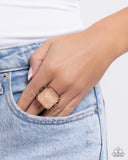 Monumental Masterpiece - Copper - Paparazzi Accessories