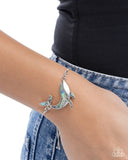 Whimsical Whale - Blue - Paparazzi Accessories
